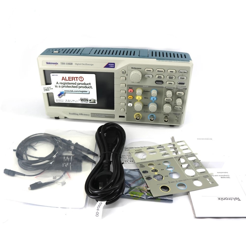 اسیلوسکوپ 100مگاهرتز 2کانال تکترونیکس TEKTRONIX TBS-1102B