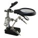 گیره مونتاژ ذره بین دار + پایه هویه مدل TE-800