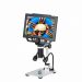 میکروسکوپ دیجیتال +چراغ جانبی با نمایشگر ۹ اینچ +G1600